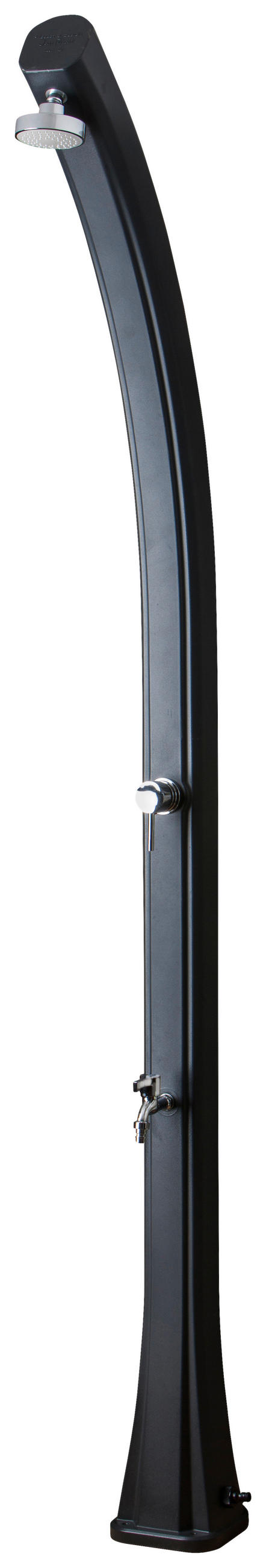 SOLARDUSCHE GRE SSR25  - Schwarz, KONVENTIONELL, Kunststoff/Metall (19/17/219cm) - Gre