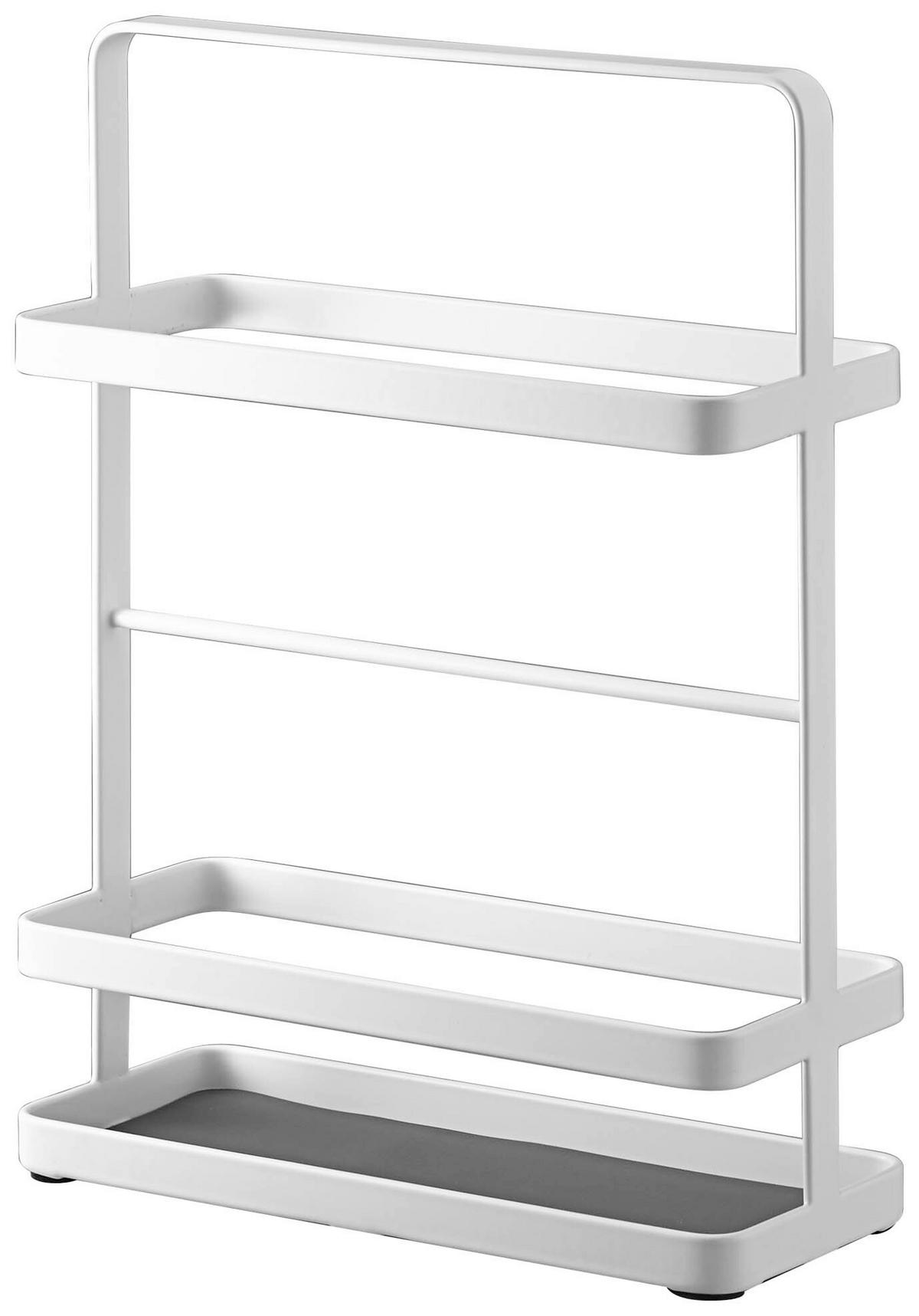 UNIVERSALABLAGE  - Weiss, Basics, Metall (24/10/32cm)