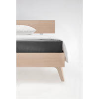 ELASTICKÉ PROSTĚRADLO, makosatén, tmavě šedá, 180/200 cm - tmavě šedá, Basics, textil (180/200cm) - Fleuresse