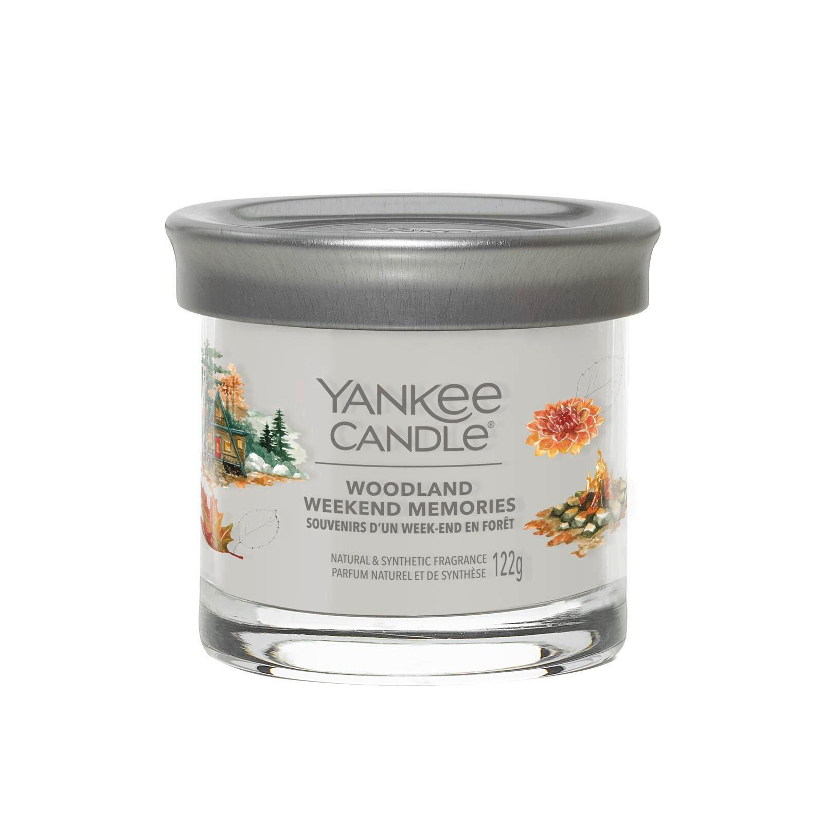 DIŠEČA SVEČA - bela, Basics, kovina/steklo (8/7.1/8cm) - Yankee Candle