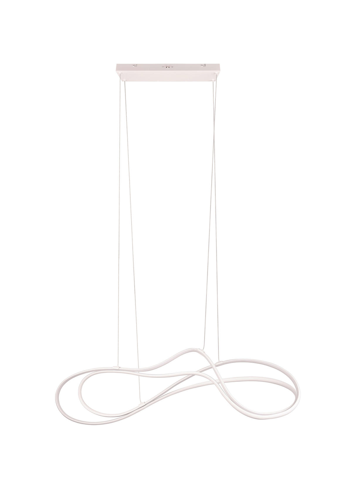 LED-PENDELLEUCHTE 113/24/150 cm    - Weiss, Design, Metall (113/24/150cm) - Trio Leuchten