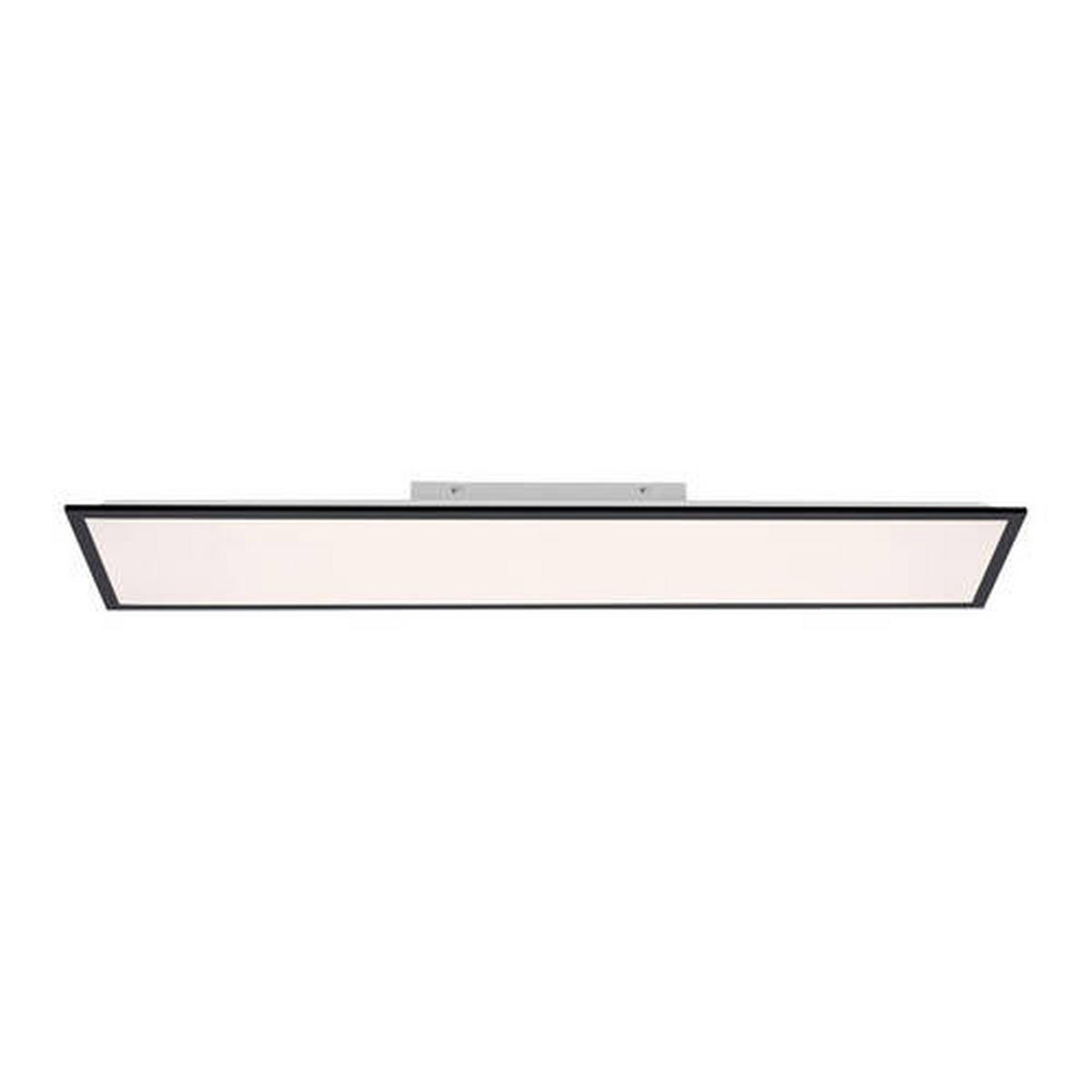 LED-PANEEL 119,5/29,5/7 cm  - Schwarz, Basics, Kunststoff/Metall (119,5/29,5/7cm)