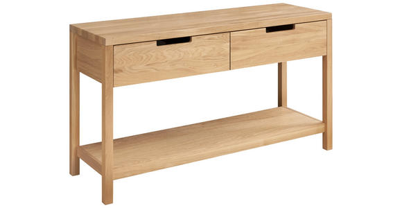 WASCHBECKENUNTERSCHRANK 140/80/45 cm  - Eichefarben, Natur, Holz (140/80/45cm) - Linea Natura