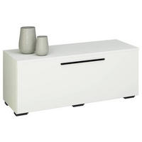 LOWBOARD  in 95/39/40 cm  - Alufarben/Schwarz, MODERN, Holzwerkstoff/Kunststoff (95/39/40cm) - MID.YOU