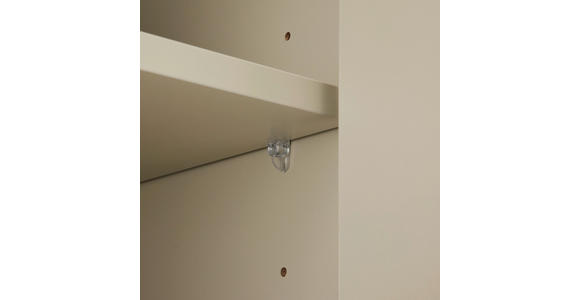 VITRINE  in Seidengrau  - Seidengrau, Design, Glas/Holzwerkstoff (80/103/35cm) - Xora