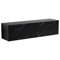 TV-BÄNK  120/30/30 cm  hängande  - svart, Design, trämaterial (120/30/30cm) - MID.YOU