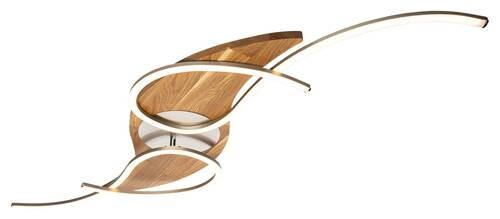 LED-DECKENLEUCHTE    128/38/9 cm  - Natur, Holz (128/38/9cm) - Waldwelt