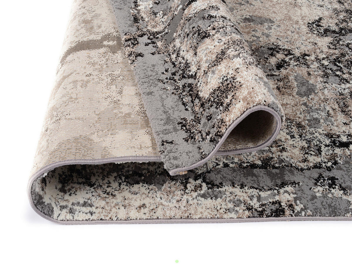 VINTAGE-TEPPICH 240/290 cm Timeline Quantum Hellgrau  - Hellgrau, Design, Textil (240/290cm) - Novel