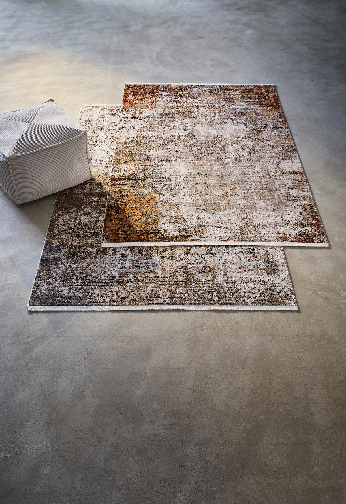 WEBTEPPICH 133/190 cm Creme  - Creme, Design, Textil (133/190cm) - Novel
