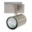 DECKENLEUCHTE    85/15/10,5 cm  - Nickelfarben, Trend, Metall (85/15/10,5cm) - Novel