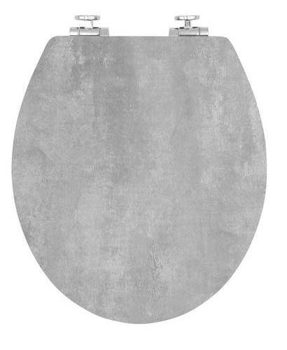 WC ÜLŐKE - szürke, Basics, faalapú anyag (37,8/5,7/45,7cm) - Sadena
