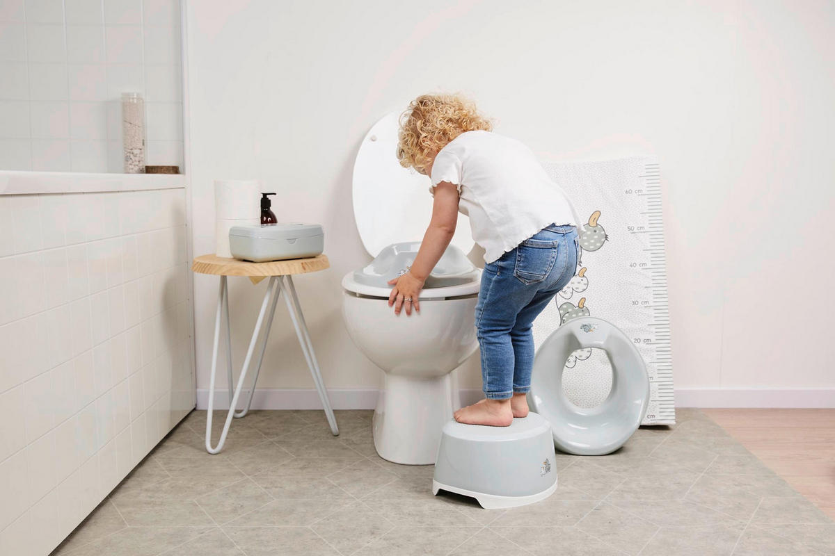 TOILETTENTRAINER SEPP  - Pastellgrün, Basics, Kunststoff (36,5/30,5/8,5cm) - Bebe Jou