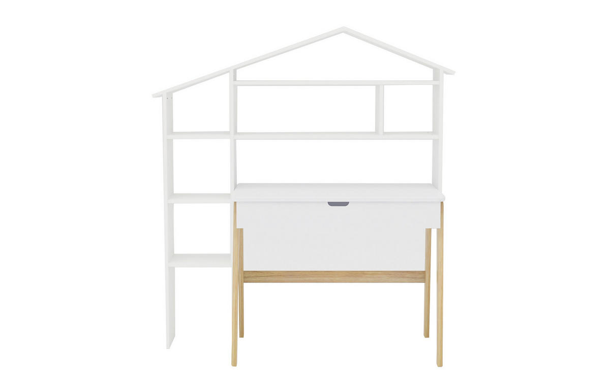 ÜBERBAUREGAL - Weiß, Design, Holz/Holzwerkstoff (148/155/31cm) - Livetastic