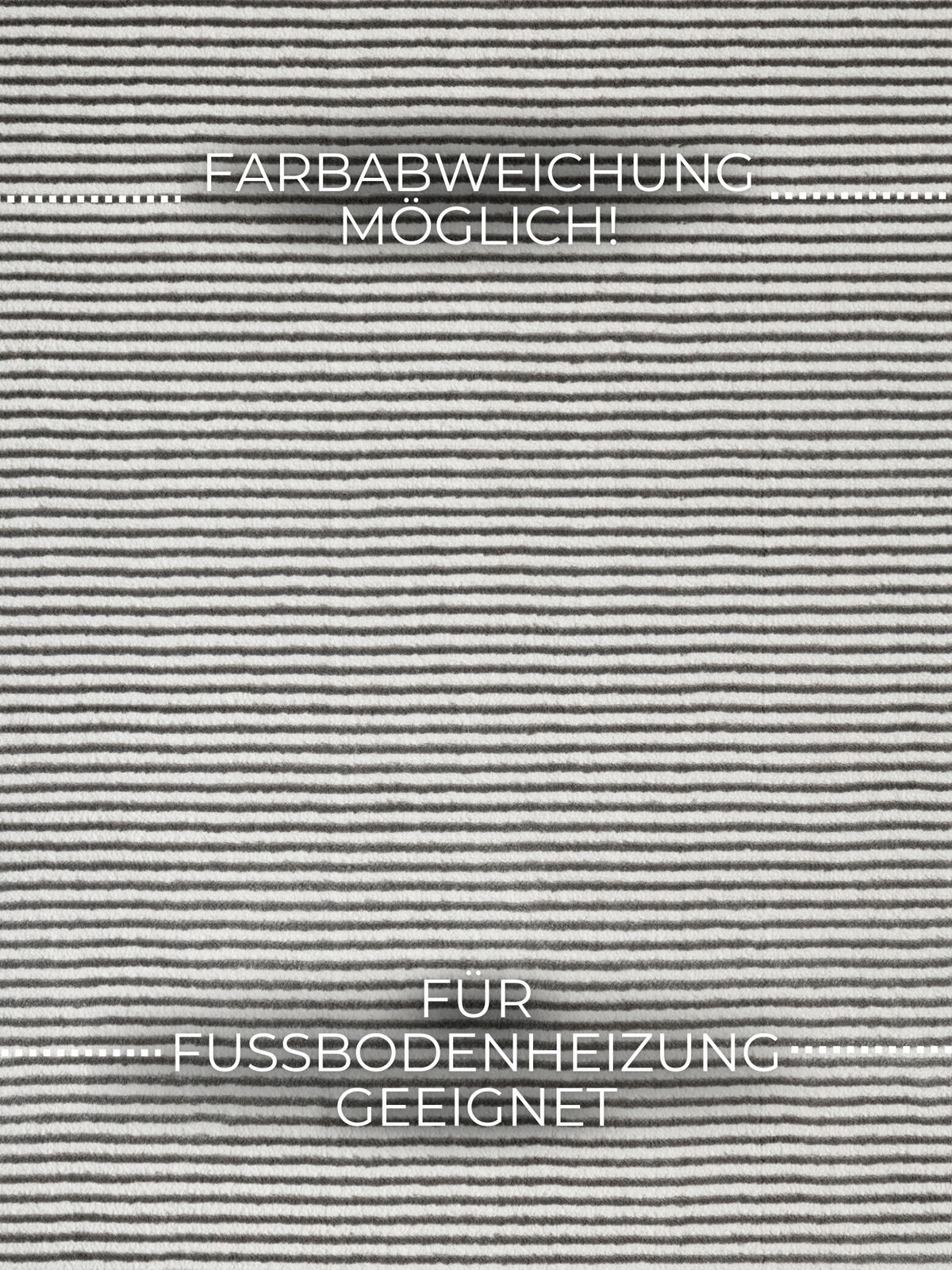 TEPPICH 200/280 cm Perles Anthrazit, Creme  - Anthrazit/Creme, Basics, Kunststoff (200/280cm) - Elle Decoration