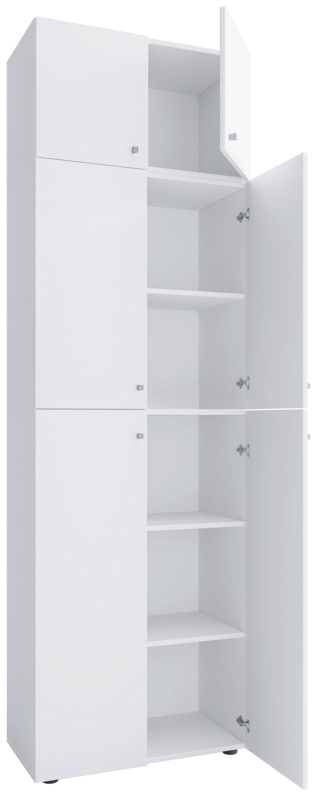 MAPPSKÅP - vit, Modern, trämaterial (70/223/39cm) - MID.YOU