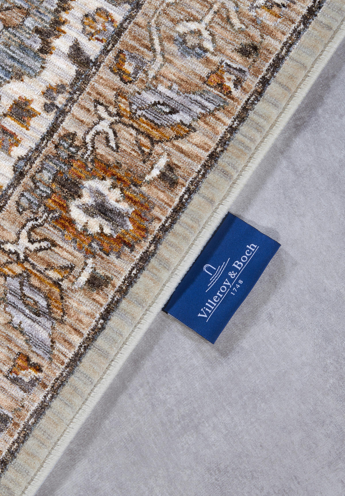 LÄUFER 80/190 cm Villeroy & Boch 1871 Creme, Multicolor  - Multicolor/Creme, Design, Kunststoff (80/190cm) - Villeroy & Boch