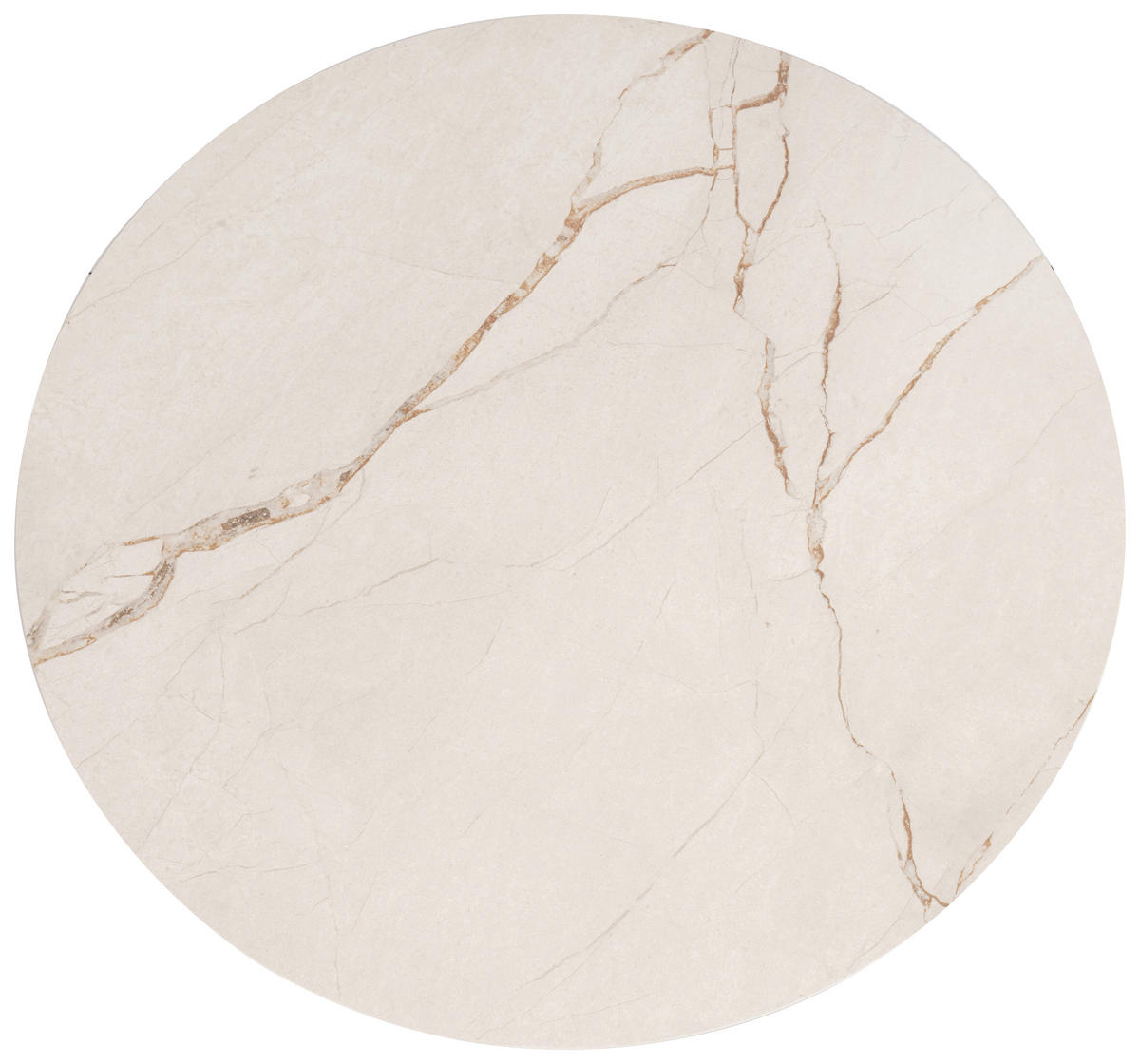 COUCHTISCH ESG 73.5/73.5/42 cm rund Beige  - Beige, Design, Glas/Keramik (73.5/73.5/42cm) - Novel