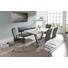 SEDACÍ LAVICE, kov, kůže, šedá, barvy nerez oceli - šedá/bílá, Design, kov/kůže (160/85/60cm) - Dieter Knoll SEDACÍ LAVICE, kov, kůže, šedá, barvy nerez oceli - šedá/bílá, Design, kov/kůže (160/85/60cm) - Dieter Knoll