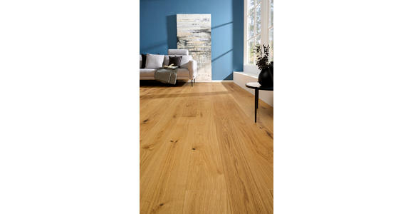 PARKETTBODEN  per  m² - Eichefarben, KONVENTIONELL, Holz (190/15/1,4cm) - Ambiente