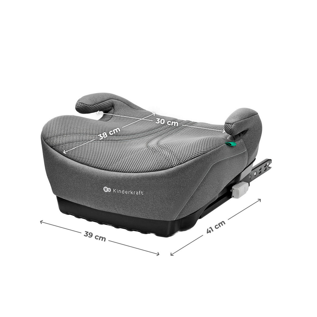 KINDERAUTOSITZ i-Boost 2 pro  - Grau, Basics, Kunststoff/Metall (39/40cm) - Kinderkraft