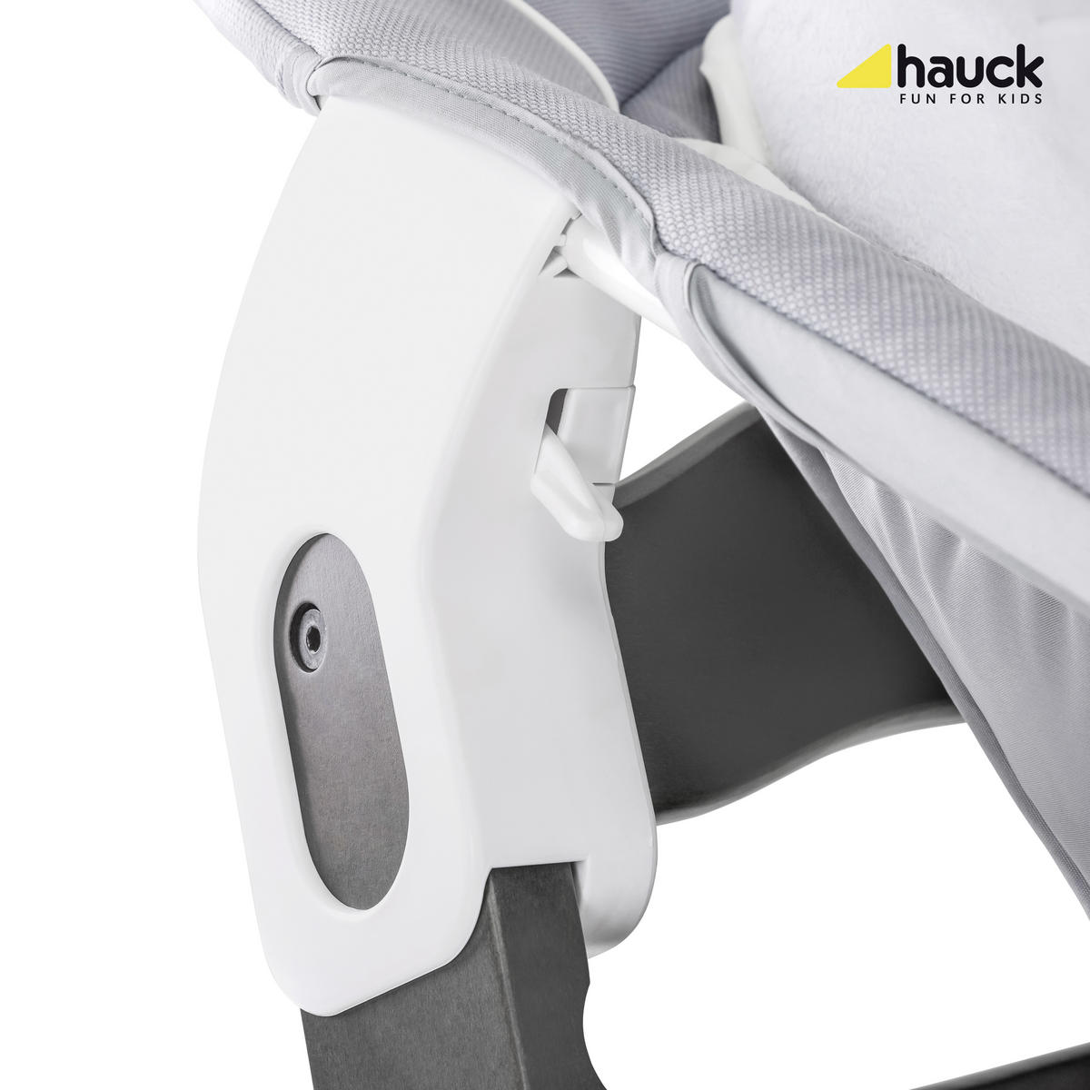 WIPPE ALPHA BOUNCER   - Weiß/Grau, KONVENTIONELL, Textil (66/49/45cm) - Hauck