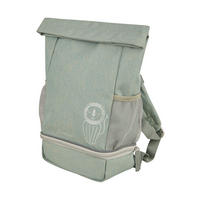 KINDERRUCKSACK Löwe Leo  - Salbeigrün, Basics, Textil (36/31/13cm) - Sterntaler