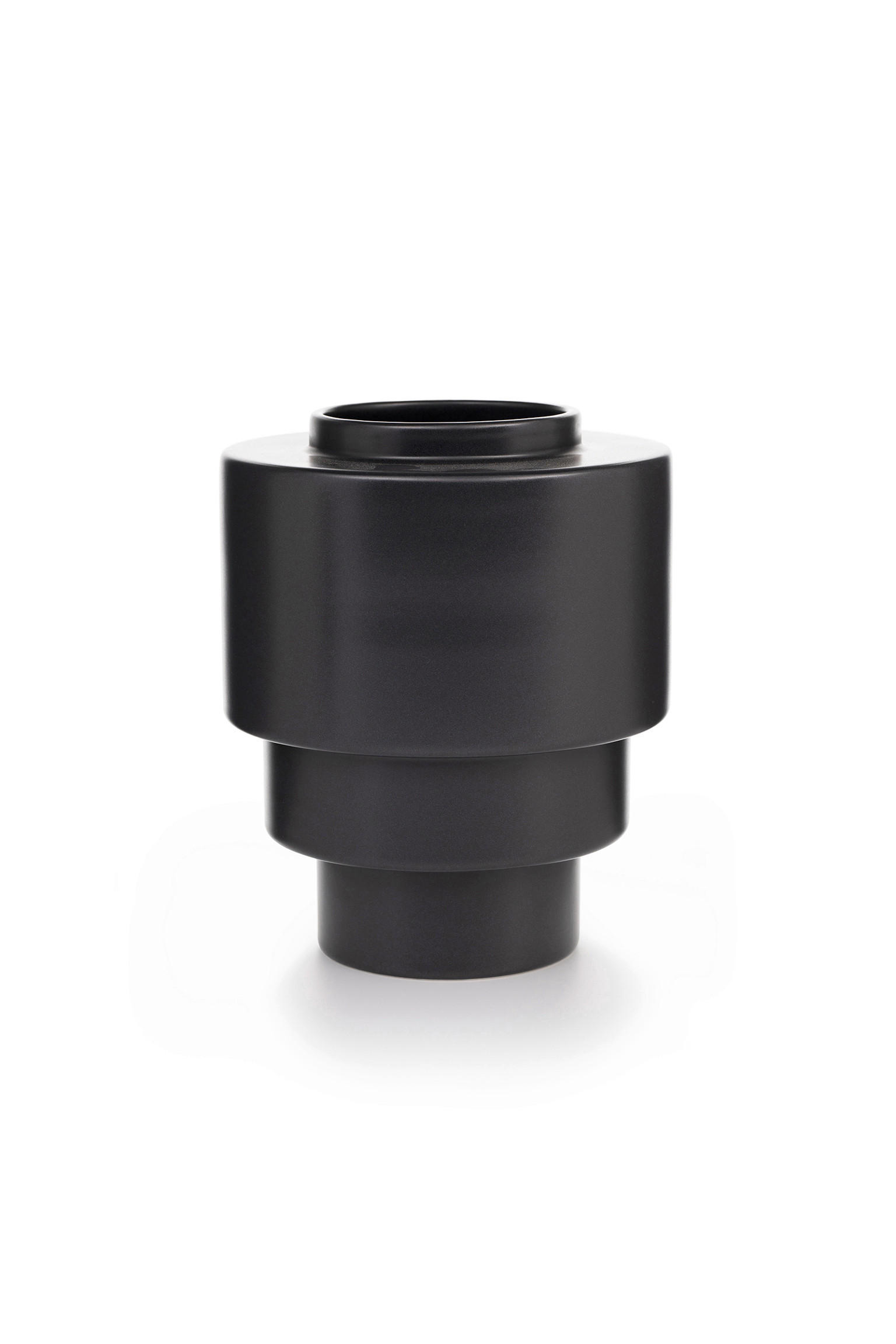 VASE 19,5 cm  - Schwarz, Trend, Keramik (16/19,5cm) - Markslöjd