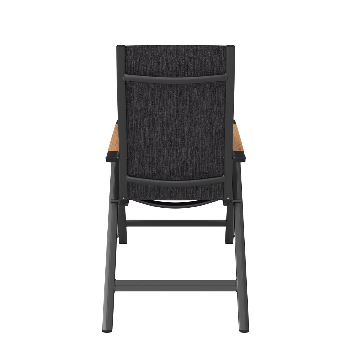 ZAHRADNÍ KŘESLO, kov, textil - tmavě šedá/přírodní barvy, Moderní, kov/textil (57/108/70cm) - Ambia Garden