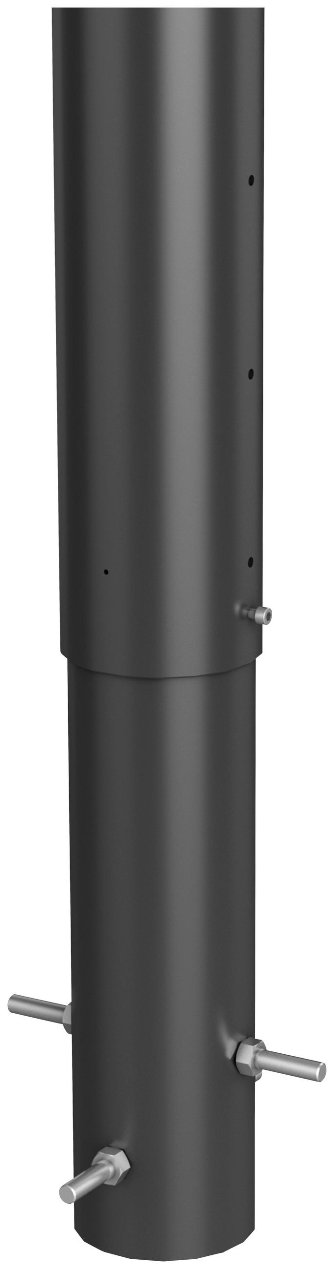 STEHER zum Einbetonieren - Dunkelgrau, Basics, Metall (40/185-210/40cm) - Biohort