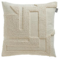 KISSENHÜLLE MR-Slow offwhite 45/45 cm  - Beige/Creme, Design, Textil (45/45cm) - Musterring