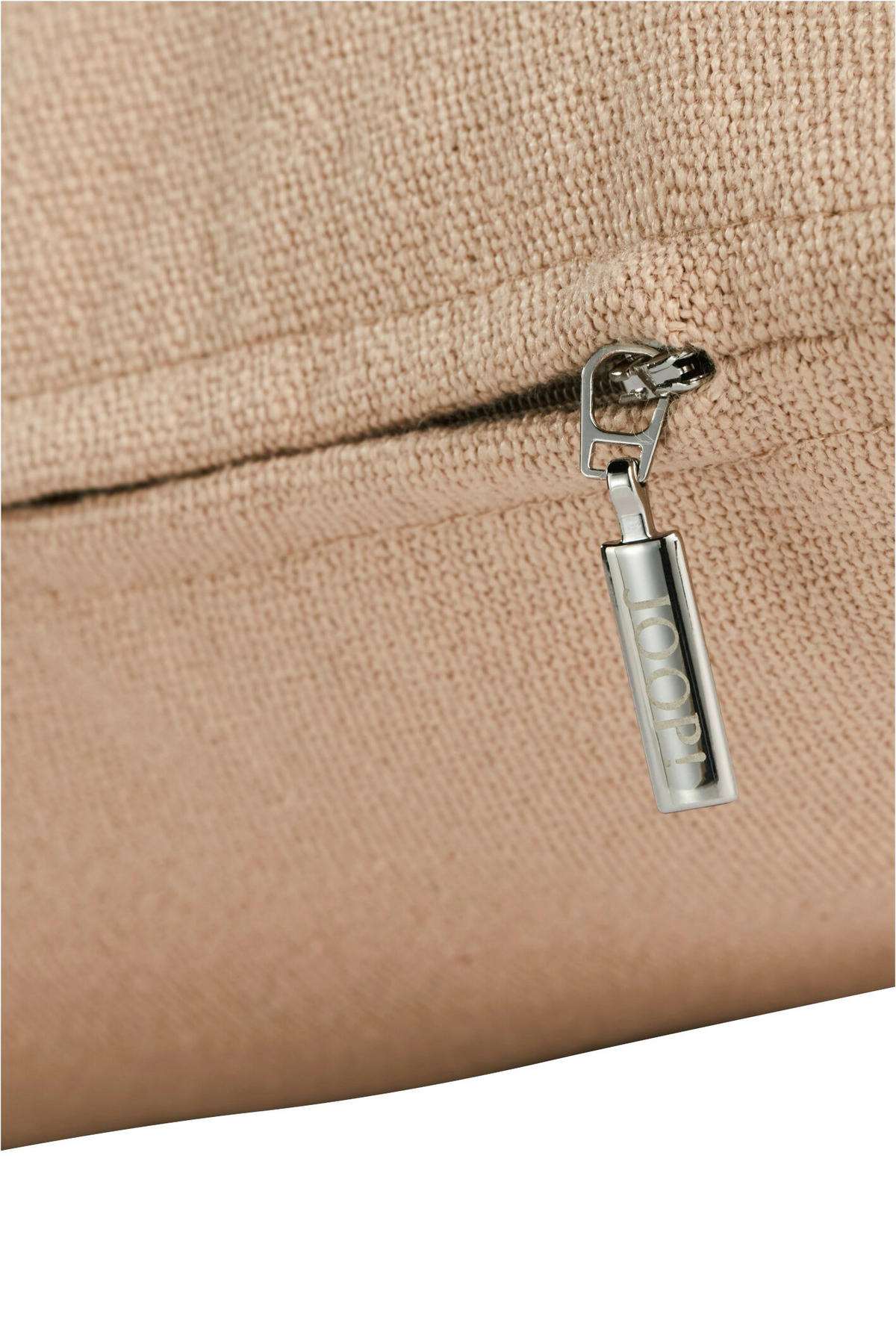 KISSENHÜLLE J!Split nude 40/40 cm  - Schlammfarben/Cognac, Design, Textil (40/40cm) - Joop!