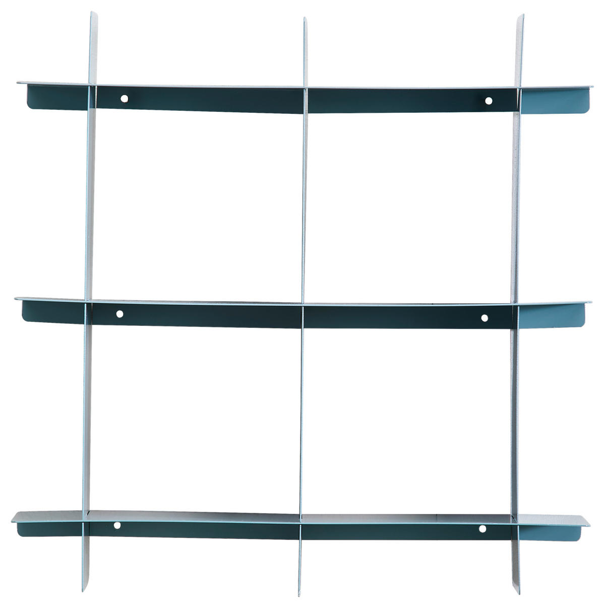 WANDREGAL Grün  - Grün, Basics, Metall (40/40/15cm) - Landscape