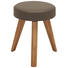 HOCKER in Holz, Textil Schlammfarben, Eichefarben - Schlammfarben/Eichefarben, Natur, Holz/Textil (35/46/35cm) - Linea Natura HOCKER in Holz, Textil Schlammfarben, Eichefarben - Schlammfarben/Eichefarben, Natur, Holz/Textil (35/46/35cm) - Linea Natura