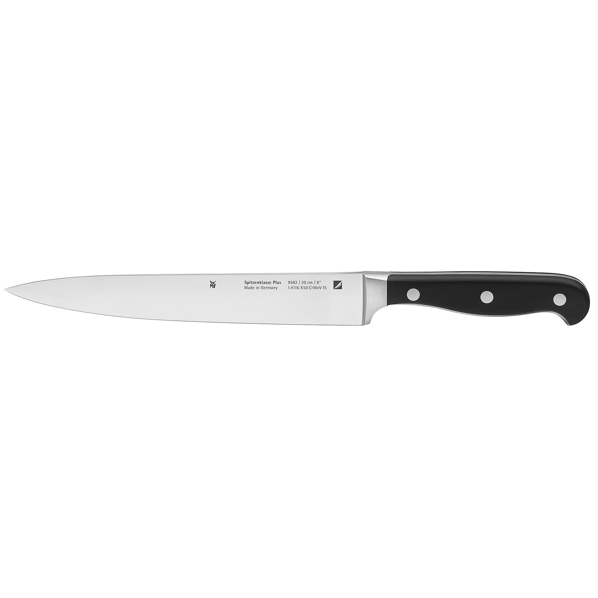 FLEISCHMESSER Spitzenklasse Plus Edelstahl 32,5 cm  - Edelstahlfarben/Schwarz, Design, Kunststoff/Metall (32,5cm) - WMF