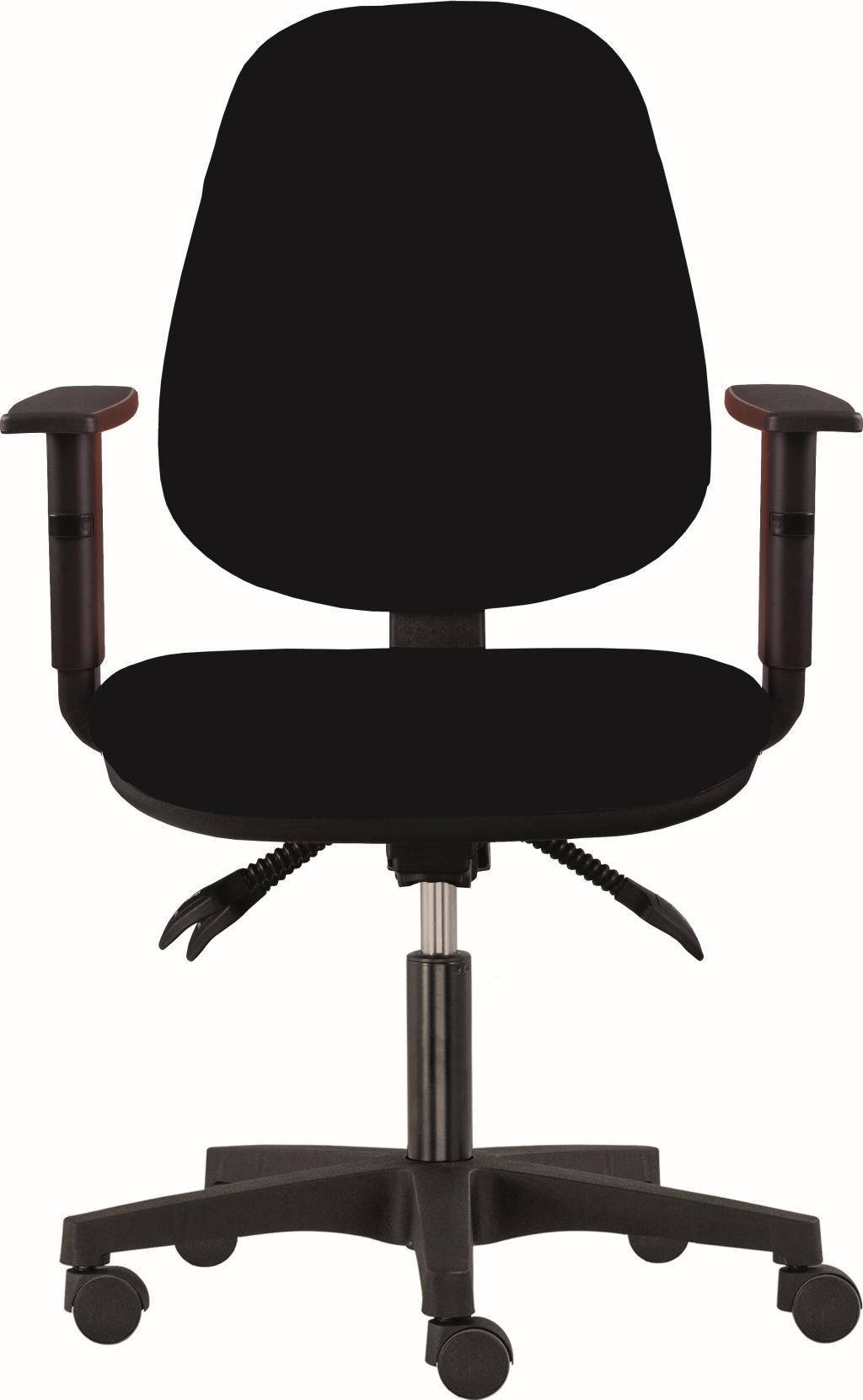 OTOČNÁ STOLIČKA PRE MLÁDEŽ, čierna - čierna, Konventionell, kov/textil (47/104-116/47cm) - Xora