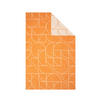 WOHNDECKE 140/200 cm  - Orange, Design, Textil (140/200cm) - Bio:Vio