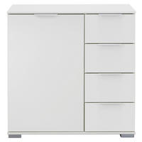 KOMMODE 81/83/41 cm  in  - Silberfarben, Konventionell, Holzwerkstoff (81/83/41cm) - MID.YOU