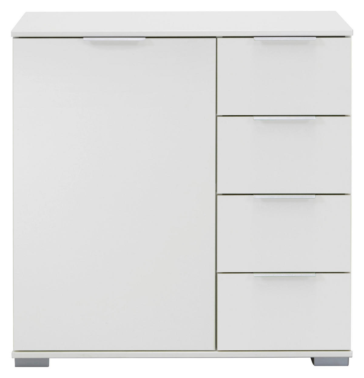 KOMMODE 81/83/41 cm  in  - Silberfarben, Konventionell, Holzwerkstoff (81/83/41cm) - MID.YOU