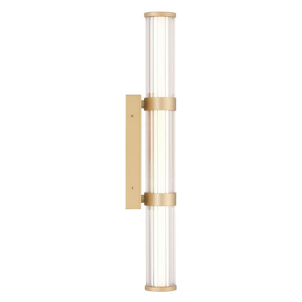 LED-WANDLEUCHTE - Goldfarben, Basics, Glas/Metall (10,1/54/10,1cm) - Elstead Lighting