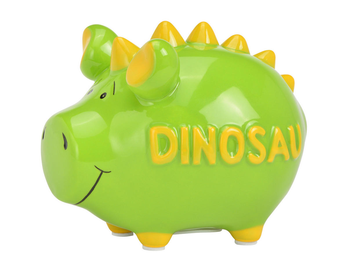 SPARDOSE - Grün, Basics, Keramik (12.0/9.0/9.0cm)