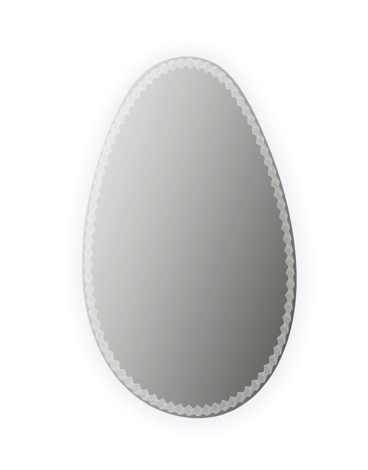 FÜRDŐSZOBATÜKÖR 75/98/2 cm  - Basics, faalapú anyag/Üveg (75/98/2cm) - Welnova