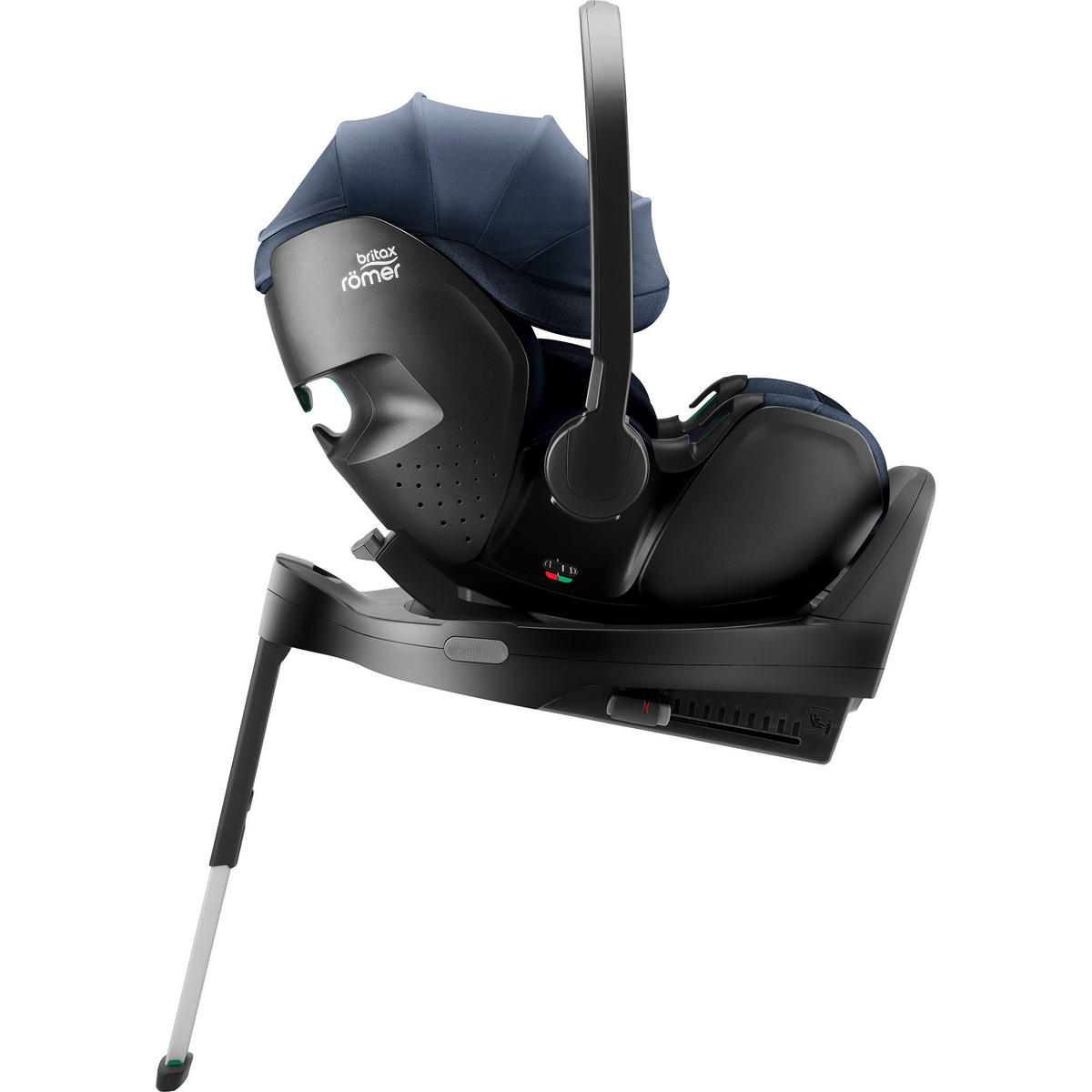 BABYSCHALE Baby-Safe Pro  - Dunkelblau, Basics, Kunststoff/Textil (44/62,5/65,5cm) - Britax Römer