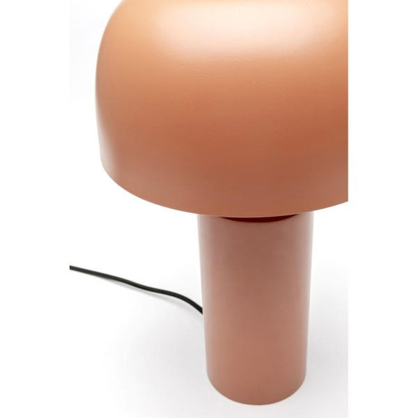 TISCHLEUCHTE 25/38/25 cm   - Terracotta/Goldfarben, Design, Metall (25/38/25cm) - Kare-Design