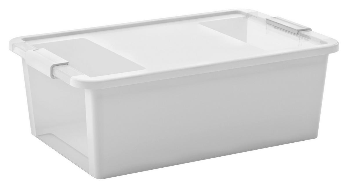 AUFBEWAHRUNGSBOX  - Weiß, KONVENTIONELL, Kunststoff (35/19/55cm)