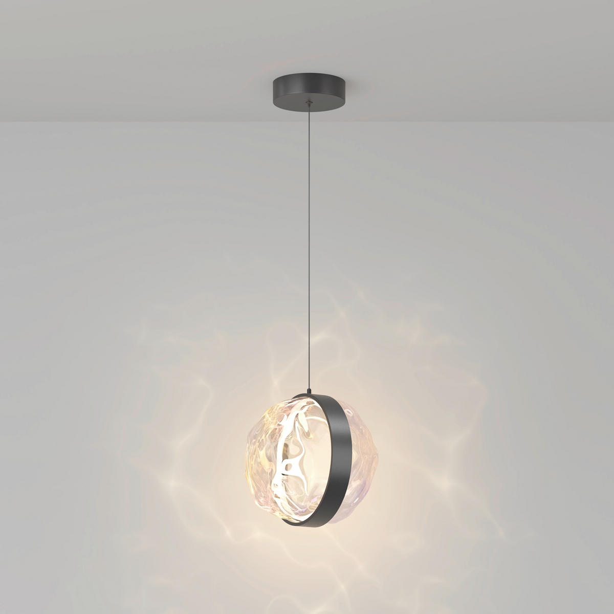 PENDELLAMPA Misterio 18/319 cm  - svart, Design, metall (18/319cm) - MAYTONI