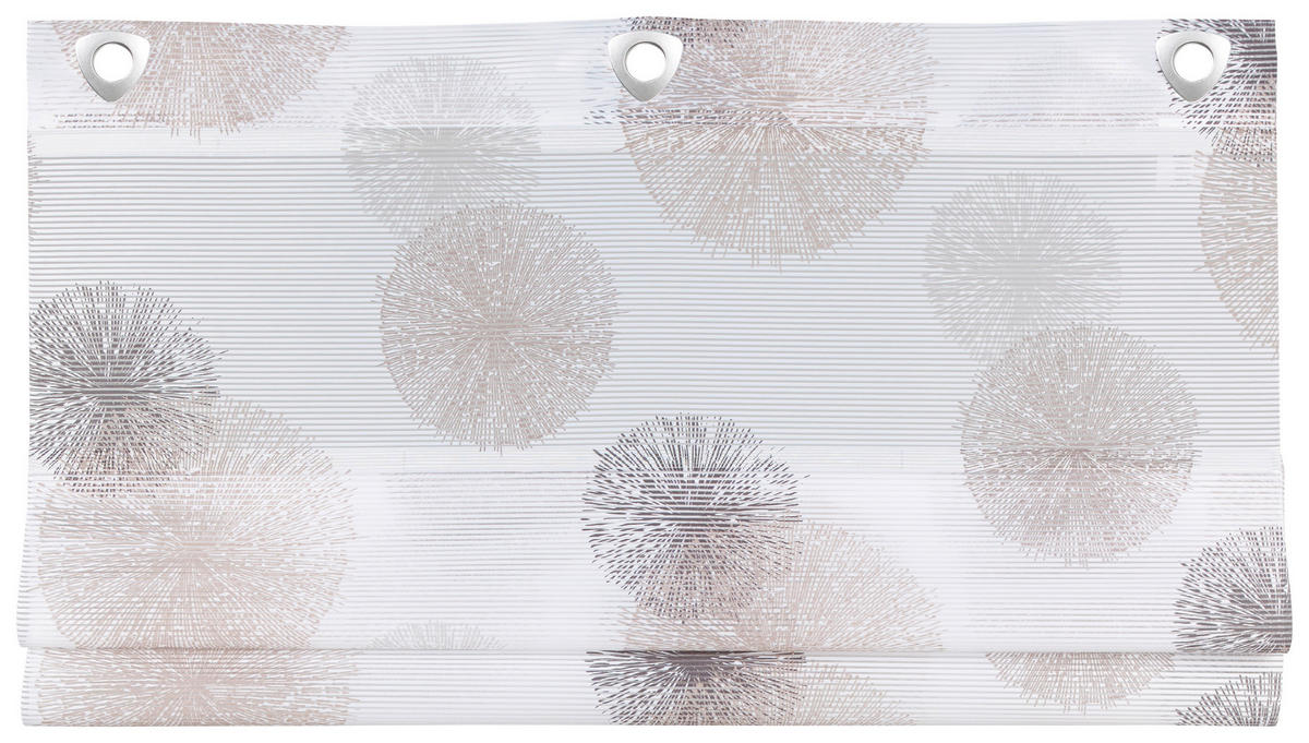 MAGNETROLLO  halbtransparent  100/130 cm    - Grau, Basics, Textil (100/130cm) - Novel