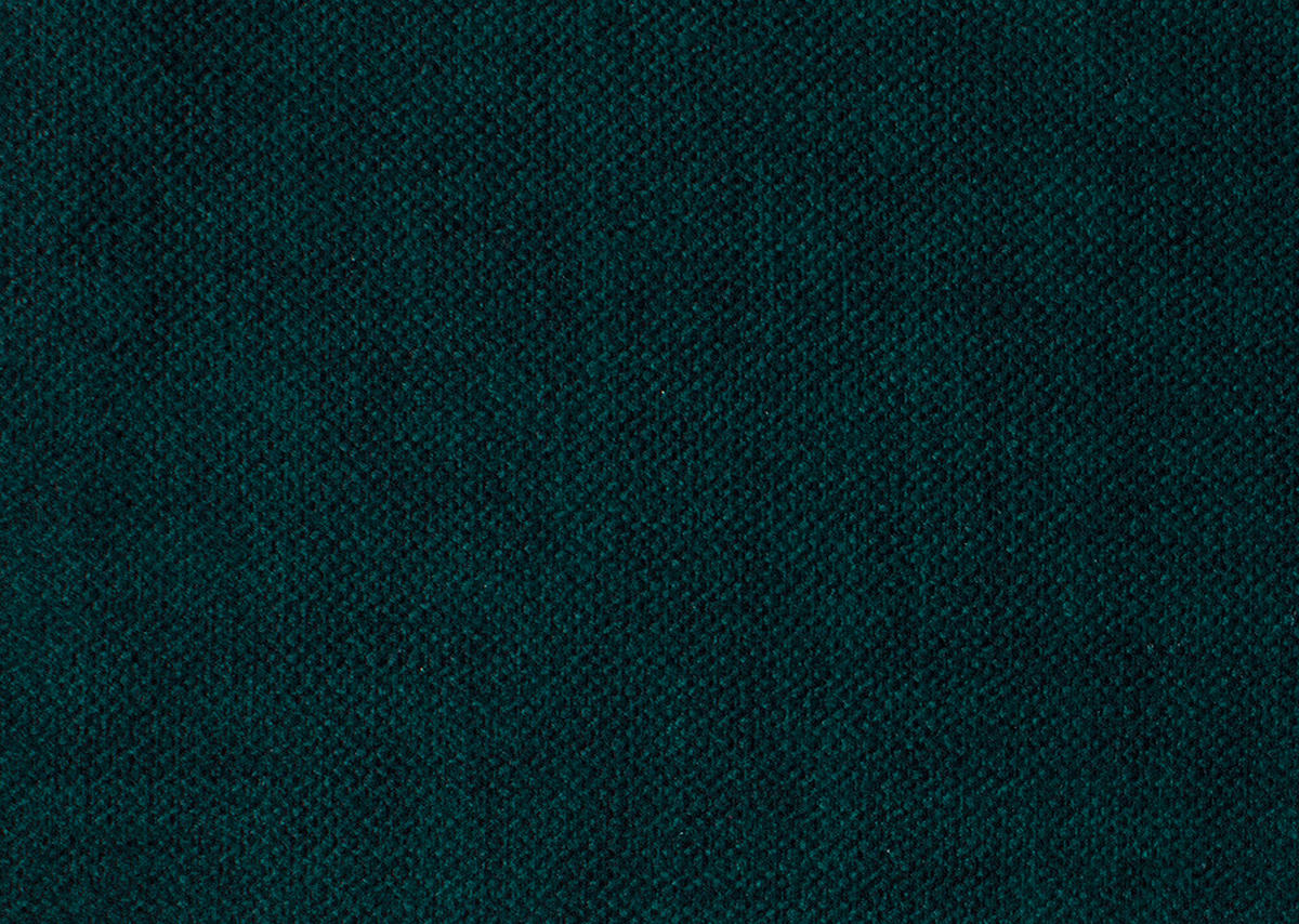 ECKSOFA in Velours Waldgrün  - Waldgrün/Schwarz, Design, Textil/Metall (283/153cm) - Valdera