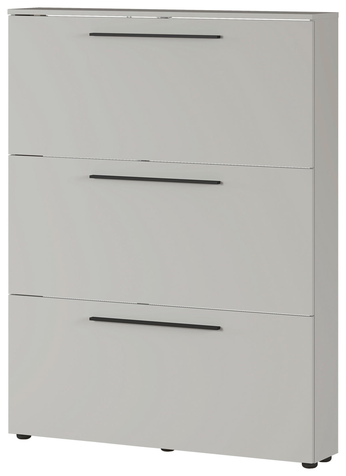 SCHUHKIPPER  in 100/129/19 cm  - Kaschmir/Schwarz, Basics, Holzwerkstoff/Kunststoff (100/129/19cm)