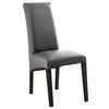 STUHL  in Lederlook Textil  - Buche Kolonial/Grau, KONVENTIONELL, Holz/Textil (47/102/57cm) - Carryhome