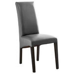 STUHL  in Lederlook Textil  - Buche Kolonial/Grau, KONVENTIONELL, Holz/Textil (47/102/57cm) - Carryhome